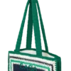 Sac au crochet rayé