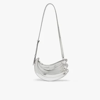Sac Banana argenté