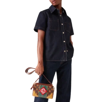 Sac à bandoulière Monogram marron