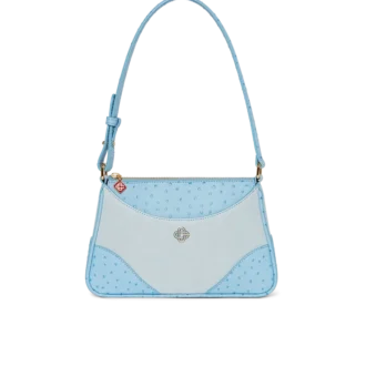 Sac à bandoulière Pochette Jeanne bleu