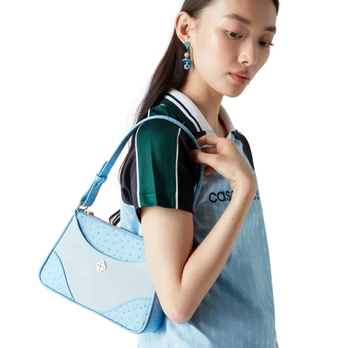 Sac à bandoulière Pochette Jeanne bleu Sac à bandoulière Pochette Jeanne bleu