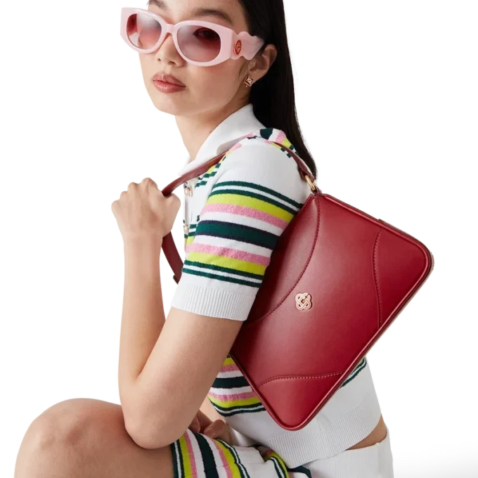 Sac à bandoulière Pochette Jeanne rouge Sac à bandoulière Pochette Jeanne rouge