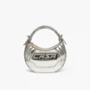 Sac Biker argenté