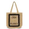 Sac cabas en raphia naturel