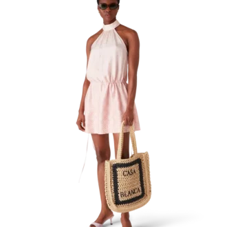 Sac cabas en raphia naturel
