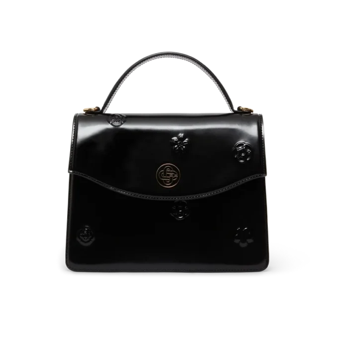 Sac Jeanne Emblems noir Sac Jeanne Emblems noir