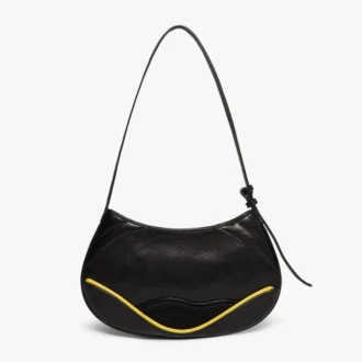 Sac motard slim noir
