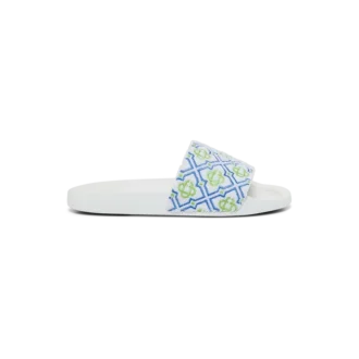Sandales de piscine Monogram blanches pour femme