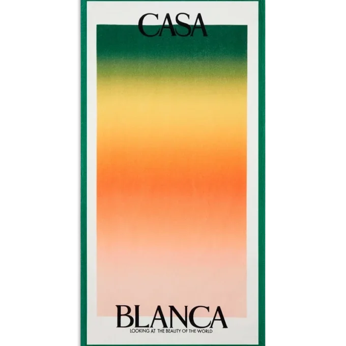 Serviette de plage dégradée