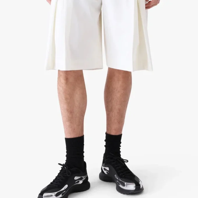 Short baggy plissé blanc Short baggy plissé blanc