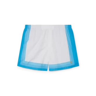 Short de bain bleu dégradé