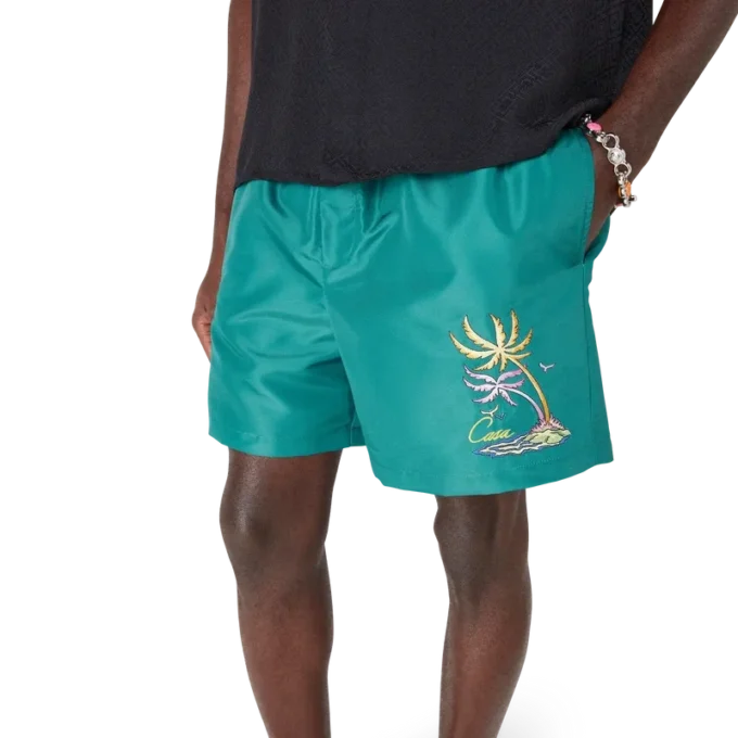 Short de bain brodé Casa Short de bain brodé Casa
