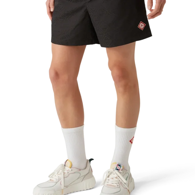 Short de bain en jacquard Short de bain en jacquard