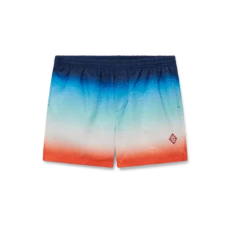 Short de bain en jacquard dégradé