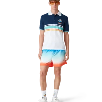 Short de bain en jacquard dégradé