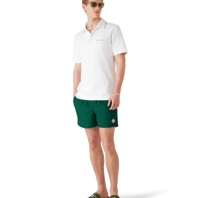 Short de bain en jacquard Monogram Short de bain en jacquard Monogram