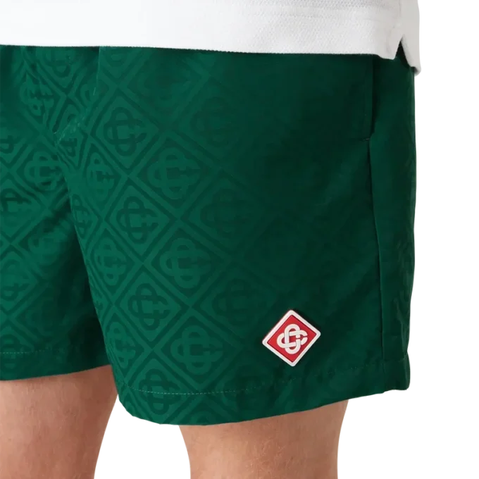 Short de bain en jacquard Monogram Short de bain en jacquard Monogram