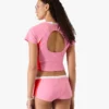 Short de bikini Monogram rose