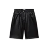 Short de skateur en cuir Short de skateur en cuir