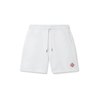 Short de survêtement avec logo en forme de diamant
