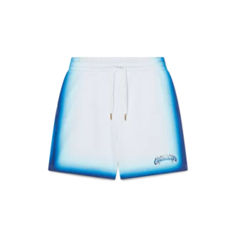 Short de survêtement bleu dégradé