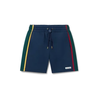Short de survêtement à blocs de couleur