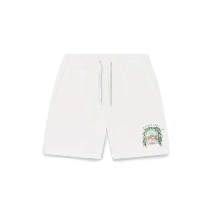 Short de survêtement gris L’arche Short de survêtement gris L’arche