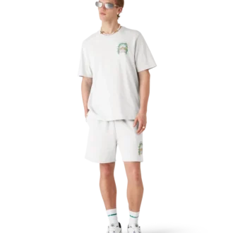 Short de survêtement gris L&rsquo;arche