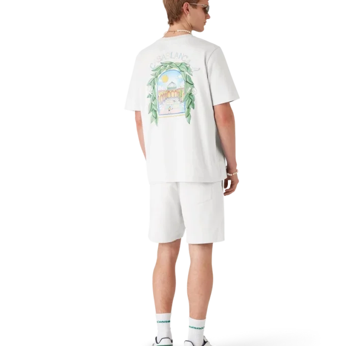 Short de survêtement gris L’arche Short de survêtement gris L’arche