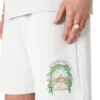 Short de survêtement gris L’arche Short de survêtement gris L’arche