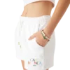 Short de survêtement à logo superposé