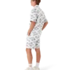 Short de survêtement à motif jacquard Short de survêtement à motif jacquard