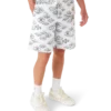 Short de survêtement à motif jacquard Short de survêtement à motif jacquard