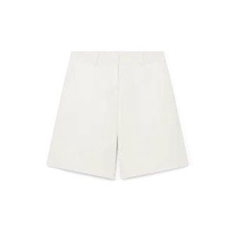 Shorts ajustés décontractés en laine