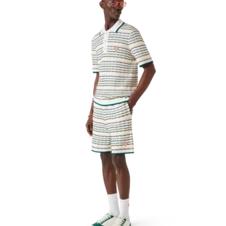 Shorts à coutures piquées