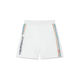 Shorts de football en jacquard monogramme