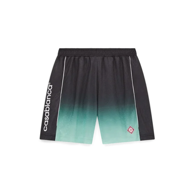 Shorts de football en jacquard monogramme dégradé Shorts de football en jacquard monogramme dégradé