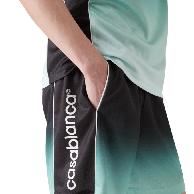 Shorts de football en jacquard monogramme dégradé Shorts de football en jacquard monogramme dégradé