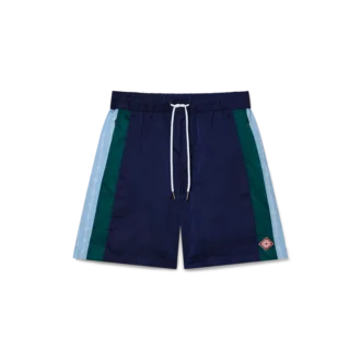Shorts de sport à rayures fines Laurel