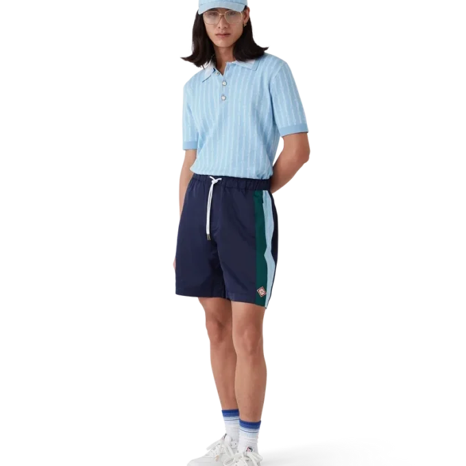 Shorts de sport à rayures fines Laurel Shorts de sport à rayures fines Laurel