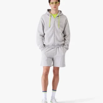 Shorts de survêtement en mélange de cachemire