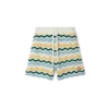 Shorts en bouclé ondulé Shorts en bouclé ondulé