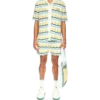 Shorts en bouclé ondulé Shorts en bouclé ondulé