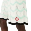Shorts en coton crocheté Gradient Wave Shorts en coton crocheté Gradient Wave