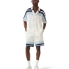Shorts en coton crocheté Tennis Shorts en coton crocheté Tennis