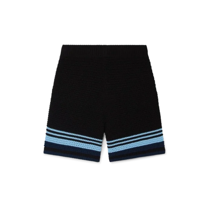 Shorts en coton crocheté Tennis Shorts en coton crocheté Tennis