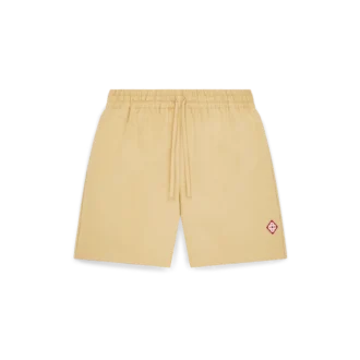Shorts en coton jacquard Monogram
