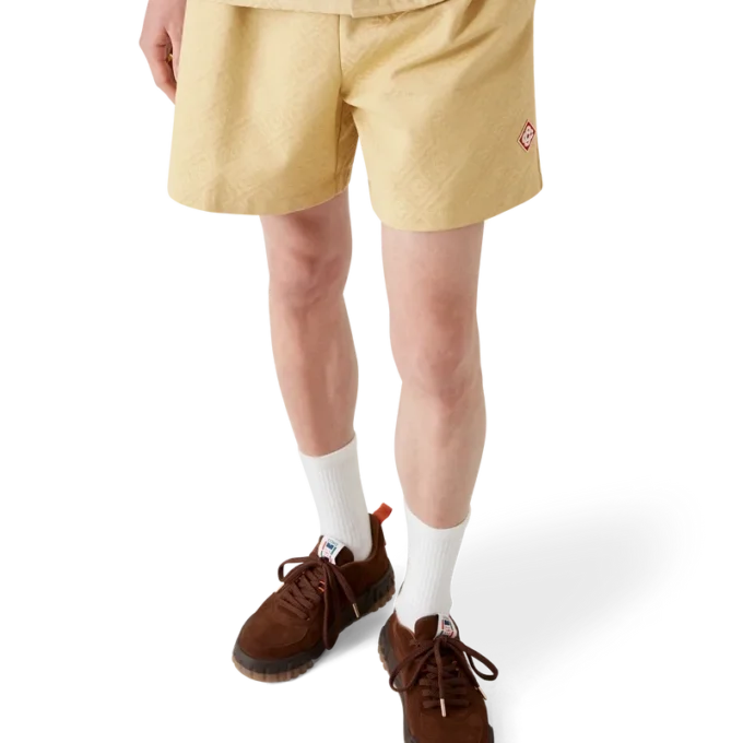 Shorts en coton jacquard Monogram Shorts en coton jacquard Monogram