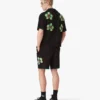 Shorts en crochet brodé Glitch Orchid Shorts en crochet brodé Glitch Orchid