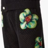 Shorts en crochet brodé Glitch Orchid Shorts en crochet brodé Glitch Orchid